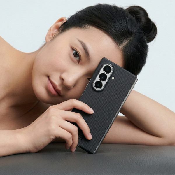 Фото - Чехол для смартфона Armorstandart BlackIcon Aramid Plain MagCase for Samsung Fold 7 Black (ARM90167)
