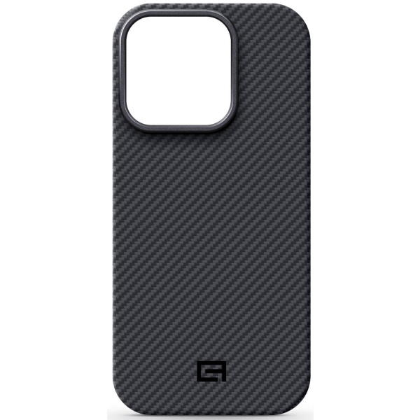 Фото - Чехол для смартфона Armorstandart BlackIcon Aramid Twill MagCase for Apple iPhone 16 Pro Black (ARM90151)