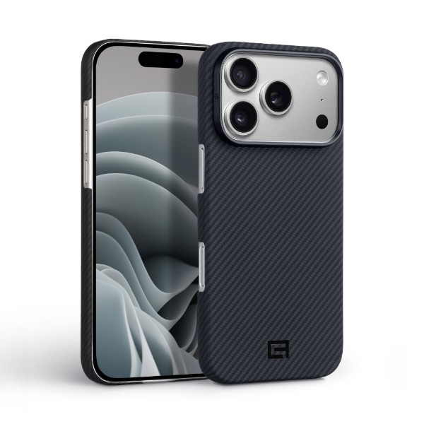 Фото - Чохол для смартфону Armorstandart BlackIcon Aramid Twill MagCase for Apple iPhone 17 Pro Black (ARM90149)
