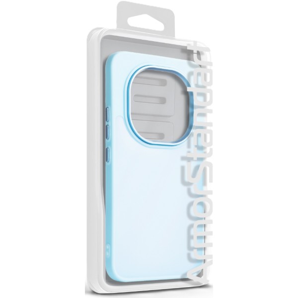 Фото - Чохол для смартфону Armorstandart Frame for Xiaomi Redmi Note 15 Pro Plus 5G / Poco M8 Pro 5G Light Blue (ARM90022)