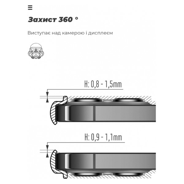 Фото - Чохол для смартфону Armorstandart ICON for Motorola G24 Camera cover Lavender (ARM74303)