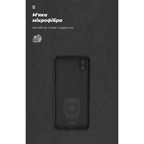 Фото - Чехол для смартфона Armorstandart Icon for Samsung Galaxy A04 SM-A045 Camera cover Black (ARM63906)