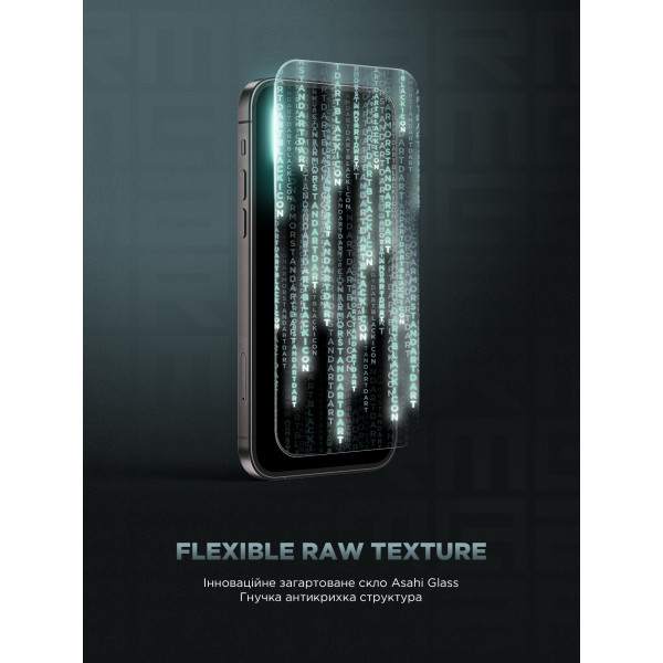 Фото - Захисне скло для смартфону Armorstandart Infinity Black Icon 2.75D for Apple iPhone 16 Pro Max (ARM80302)