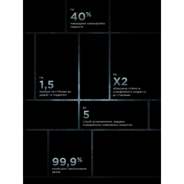 Фото - Захисне скло для смартфону Armorstandart Infinity Black Icon 2.75D for Apple iPhone 17 Pro Max (ARM86415)