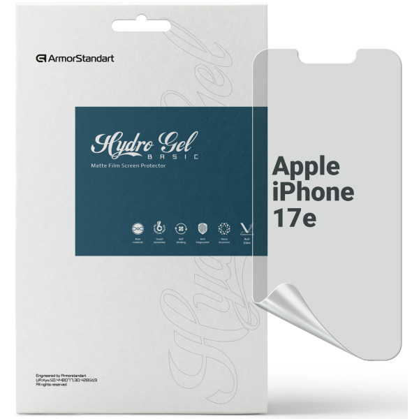 Фото - Захисна плівка для смартфону Armorstandart Matte for Apple iPhone 17e (ARM91046)