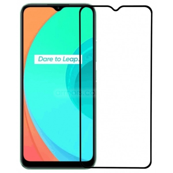 Фото - Захисне скло для смартфону Armorstandart Pro for Realme C11 Black 0.33mm (ARM57078)