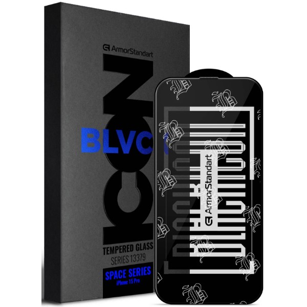 Фото - Защитное стекло для смартфона Armorstandart Space Black Icon for Apple iPhone 15 Pro Black (ARM68227)