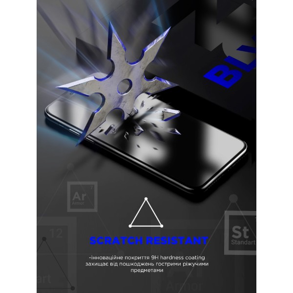 Фото - Захисне скло для смартфону Armorstandart Space Black Icon for Apple iPhone 17 / 16 Pro (ARM86386)