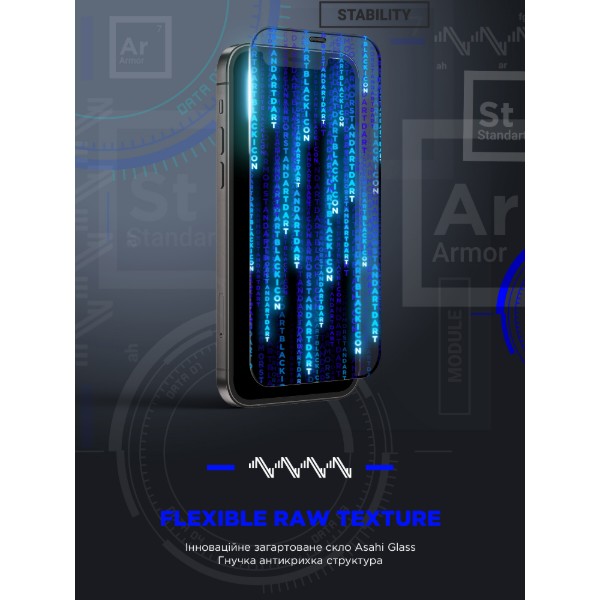 Фото - Захисне скло для смартфону Armorstandart Space Black Icon for Apple iPhone 17 Air (ARM86397)