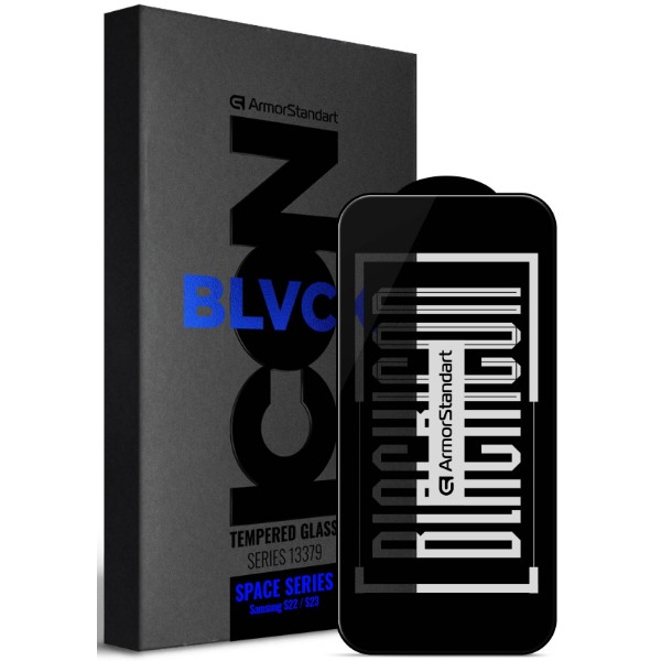 Фото - Захисне скло для смартфона Armorstandart Space Black Icon for Samsung S22 / S23 (ARM76117)