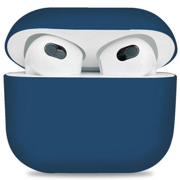 Фото - Чохол для навушників Armorstandart Ultrathin Silicone Case for Apple AirPods 3 Dark Blue (ARM60304)