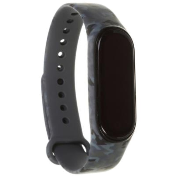 Фото - Ремінець для фітнес-браслету Armorstandart Xiaomi Mi Band 4/3 Graphite (ARM56443)