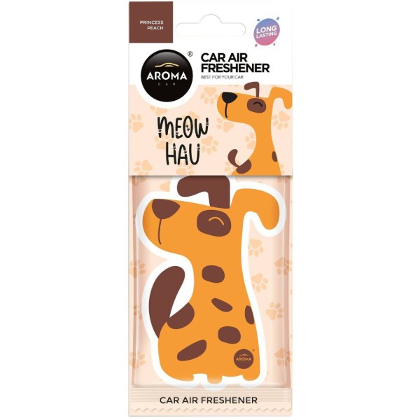 Фото - Ароматизатор для авто Aroma Car Cellulose MEOW HAU - Princess Peach (12282)