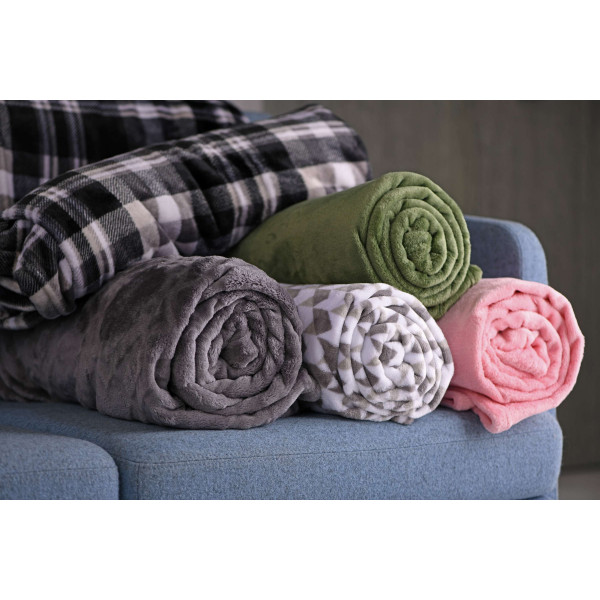 Фото - Плед полуторний Ardesto Embossed 160х200 см тауп (ART0301EB)