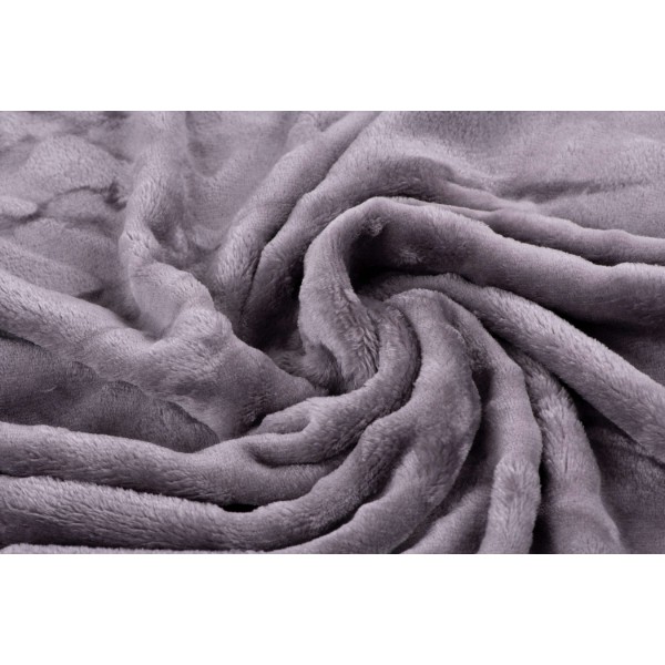 Фото - Плед полуторный ARDESTO Embossed 160х200 см серый (ART0303EB)