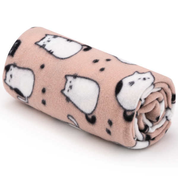 Фото - Плед односпальный Ardesto Fleece 130x160 см котики (ART0712PB)