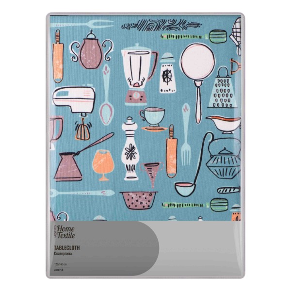 Фото - Скатерть прямоугольная ARDESTO Cookery 120х140 см (ART07CK) Фото - Скатерть прямоугольная ARDESTO Cookery 120х140 см (ART07CK)
