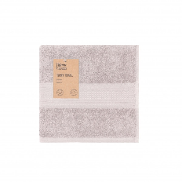 Фото - Рушник для обличчя Ardesto махровий SuperSoft 50х90 см бежевий (ART2250NSP)