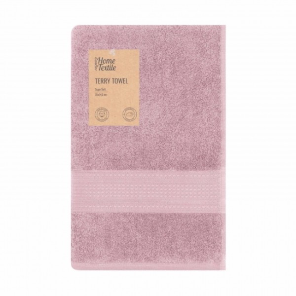 Фото - Полотенце банное ARDESTO махровое SuperSoft 70х140 см розовый (ART2270SCP)