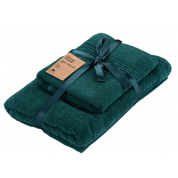 Фото - Набір рушників Ardesto Lotus 50х90 см 2 шт. (ART2357EM)