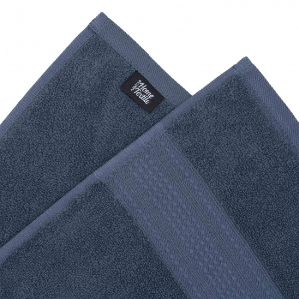 Фото - Рушник банний Ardesto махровий SuperSoft 70х140 см синій (ART2270DBP)