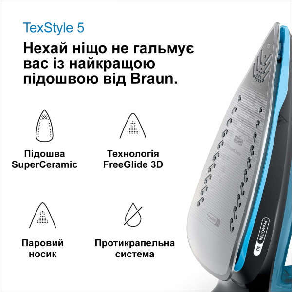 Фото - Праска Braun SI5256BL