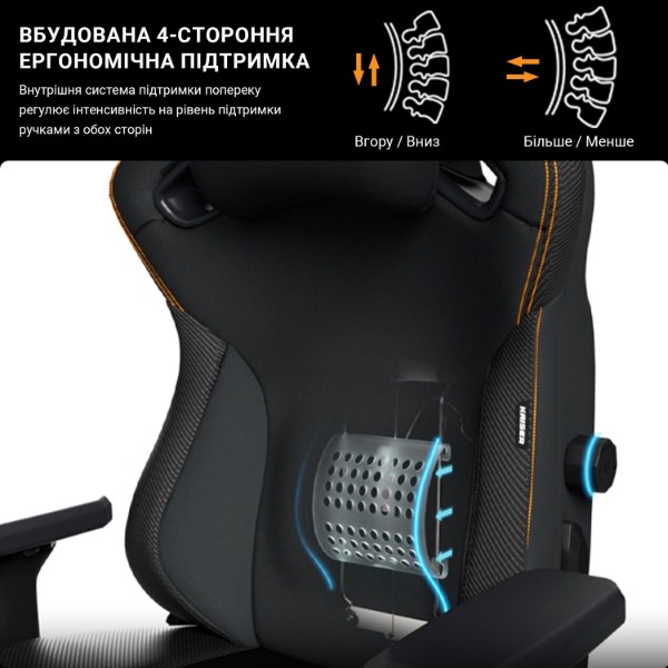 Фото - Кресло для геймеров Anda Seat Kaiser 3 Size XL Brown (AD12YDC-XL-01-K-PVC)