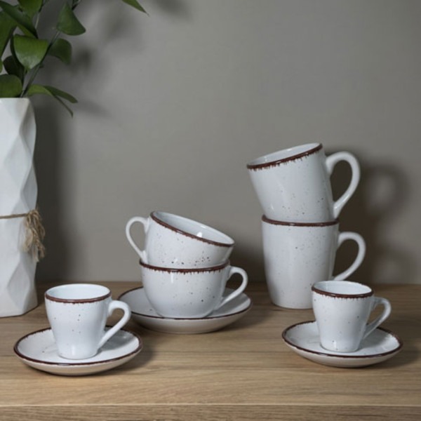 Фото - Блюдце ARTE VIVA NATURE LOOK OFF-WHITE 15 см (4139238)