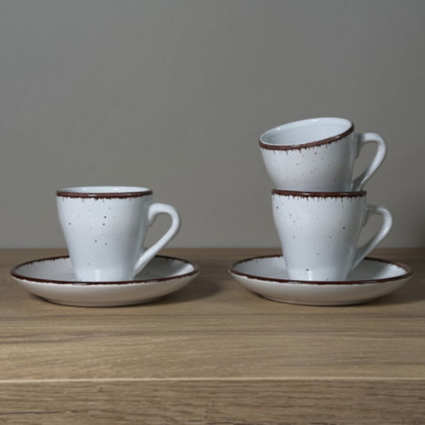 Фото - Блюдце ARTE VIVA NATURE LOOK OFF-WHITE 15 см (4139238)