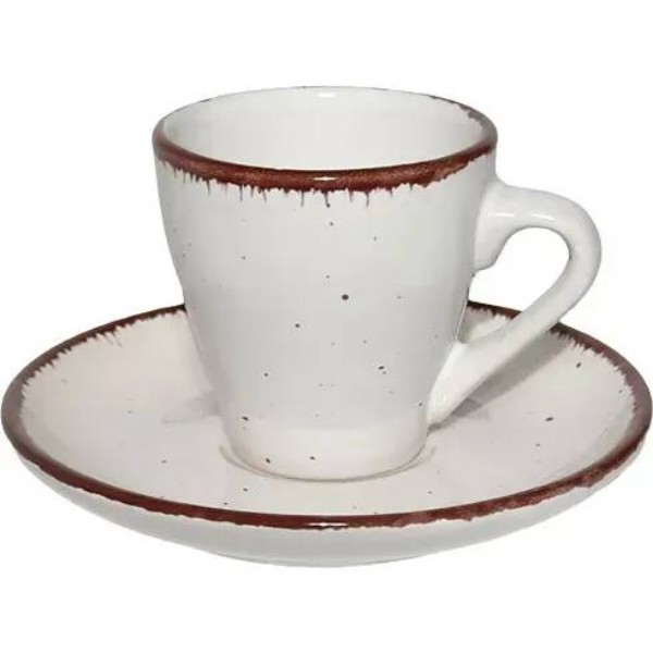 Фото - Чашка ARTE VIVA NATURE LOOK OFF-WHITE 90 мл (4139118)
