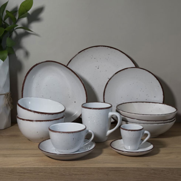 Фото - Салатник ARTE VIVA NATURE LOOK OFF-WHITE (4139225)