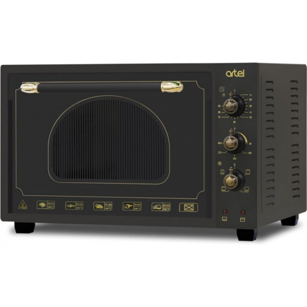 Фото - Піч електрична ARTEL MD 3618 L Black RETRO