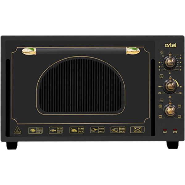 Фото - Піч електрична ARTEL MD 3618 L Black RETRO