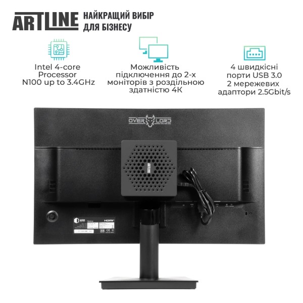 Фото - Неттоп+Монитор Artline Business B14 Windows 11 Pro (B14v20Win+B24F100PLUS-IPS)