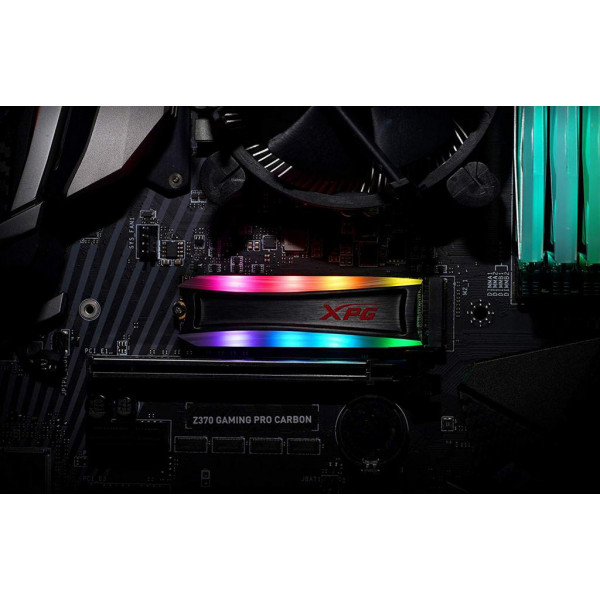 Фото - SSD-накопичувач внутрішній ADATA 512GB XPG SPECTRIX S40G NVMe PCIe 3.0 x4 2280 3D TLC RGB (AS40G-512GT-C)
