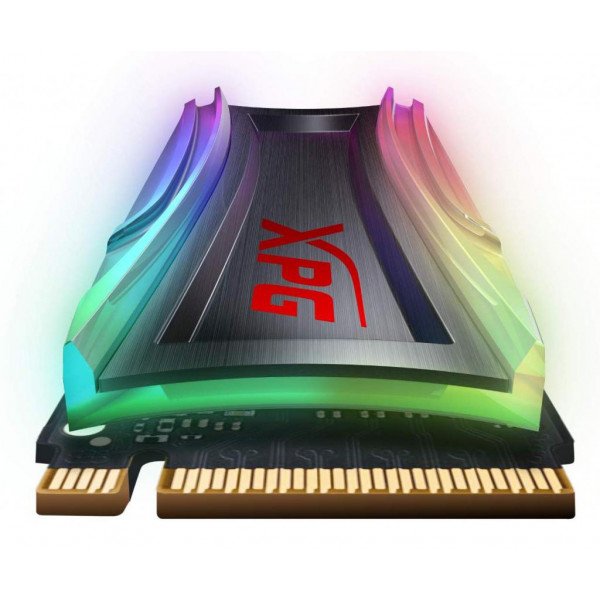 Фото - SSD-накопичувач внутрішній ADATA 512GB XPG SPECTRIX S40G NVMe PCIe 3.0 x4 2280 3D TLC RGB (AS40G-512GT-C)