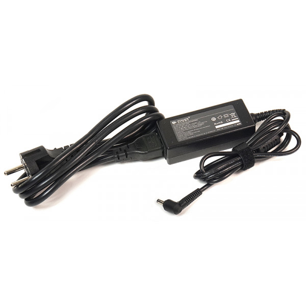 Фото - Зарядний пристрій для ноутбука PowerPlant Asus 220V 45W 19V 2.37A (AS45F4014)