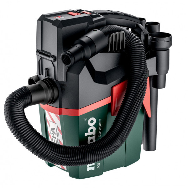 Фото - Пылесос для сухой уборки без мешка Metabo AS 18 HEPA PC COMPACT (602029850)