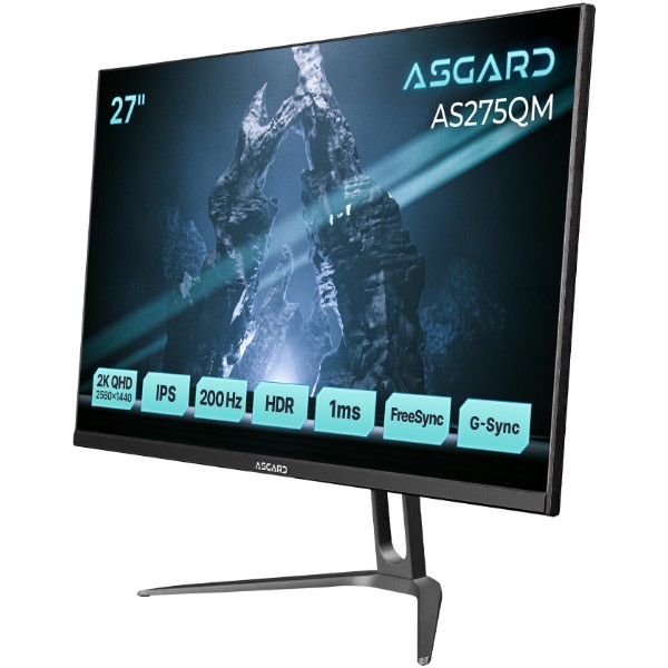 Фото - Монитор игровой ASGARD Gaming AS275QM Black
