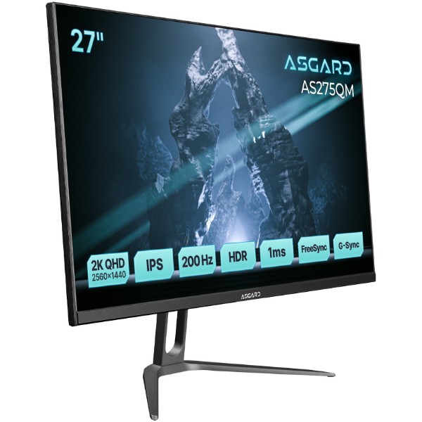 Фото - Монитор игровой ASGARD Gaming AS275QM Black