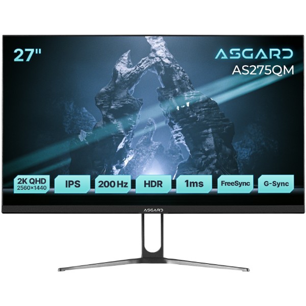 Фото - Монитор игровой ASGARD Gaming AS275QM Black