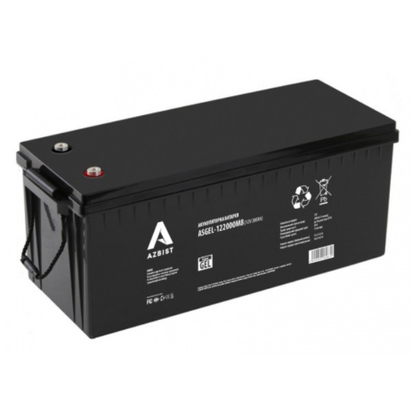 Фото - Акумулятор для ДБЖ Azbist 12V 200.0Ah (ASGEL-122000M8)