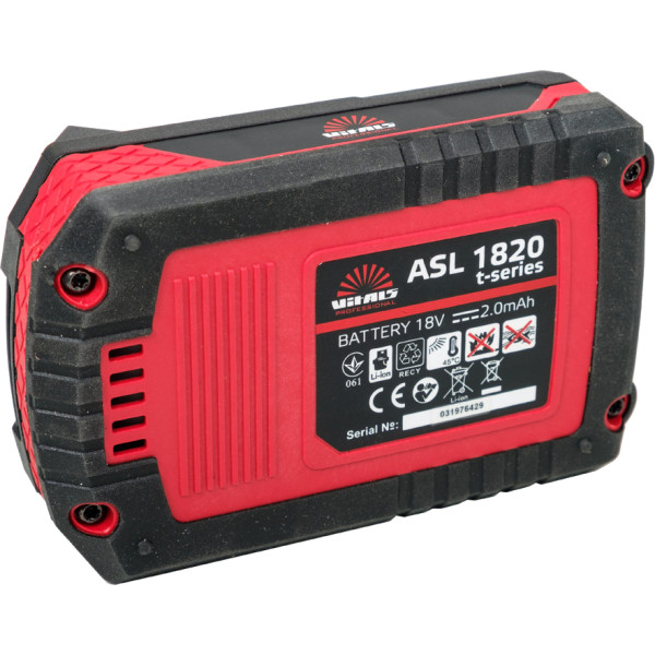 Фото - Акумулятор для електроінструментів VITALS Professional ASL 1820 t-serie
