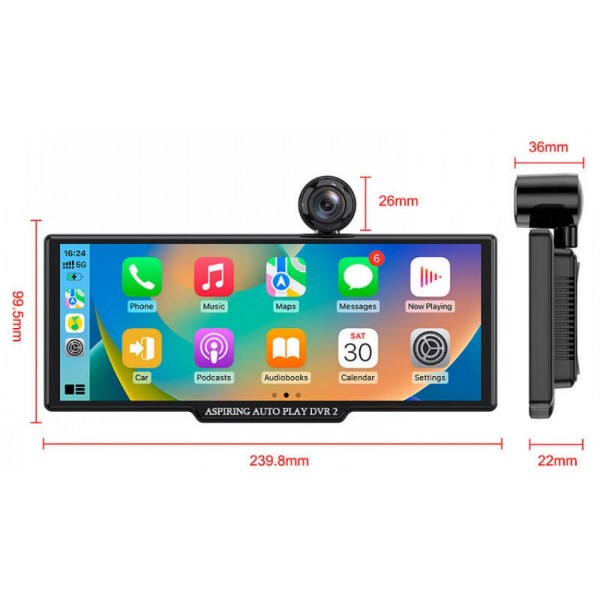 Фото - Монитор авто Aspiring Auto Play DVR 2