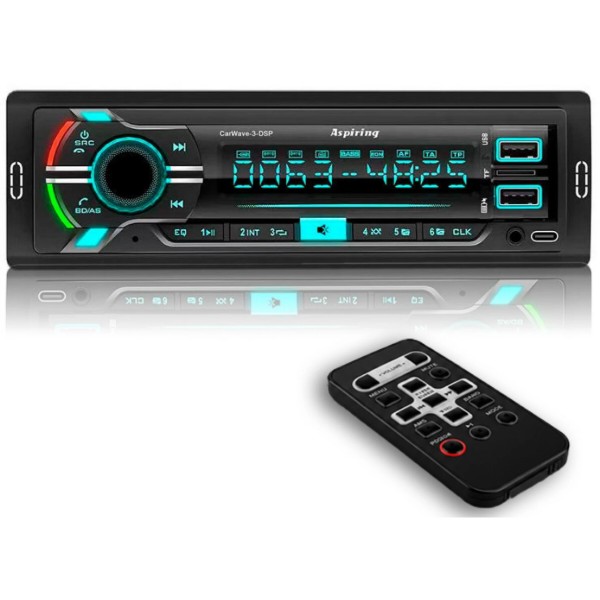 Фото - Авторесивер 1DIN Aspiring CarWave 3 full DSP
