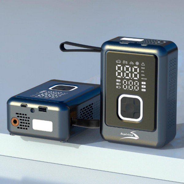Фото - Пускозарядное устройство Aspiring Jump 4 Power bank 8000мАh, 3-in-1 с компрессором 100W (VTR-P4)