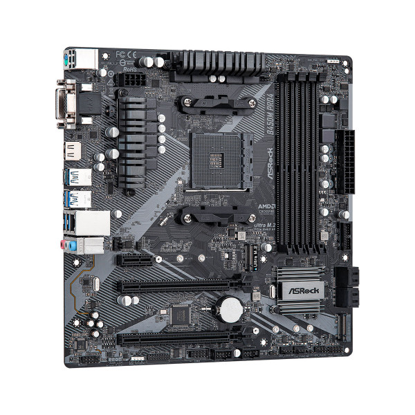 Фото - Материнская плата ASRock B450M Pro4 R2.0