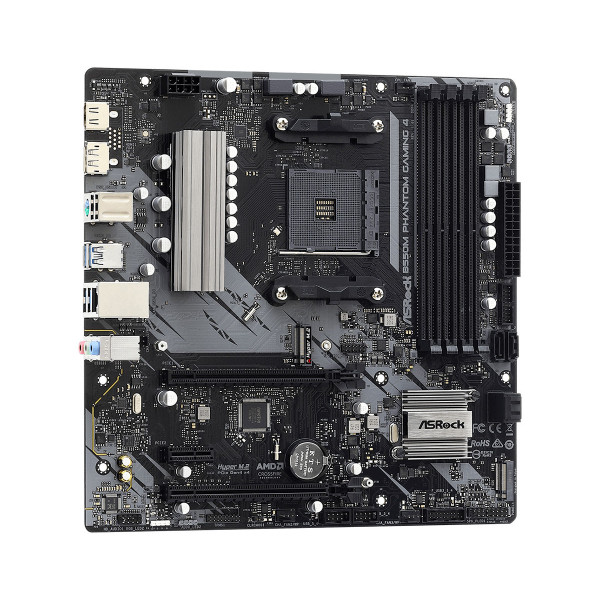 Фото - Материнская плата ASRock B550M Phantom Gaming 4