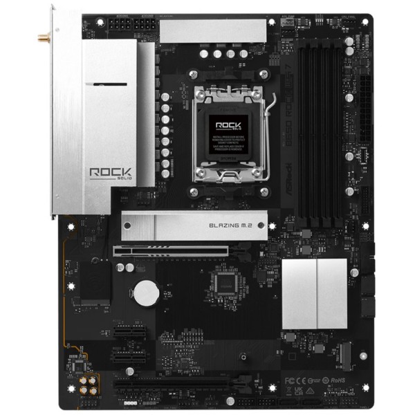 Фото - Материнська плата ASRock B650 ROCK WIFI 7 4xDDR5