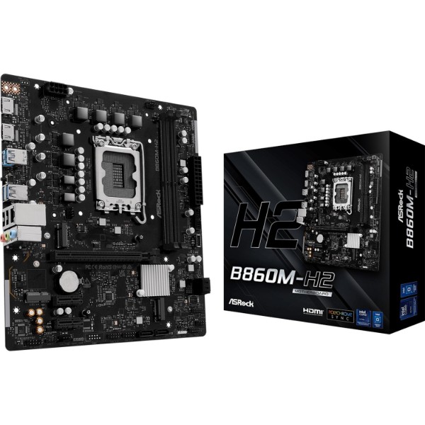 Фото - Материнська плата ASRock B860M-H2 DDR5